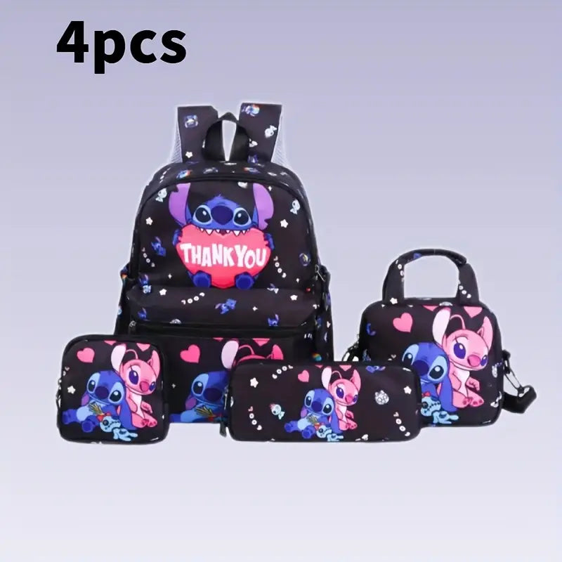 Disney Star Stitch Backpack Set