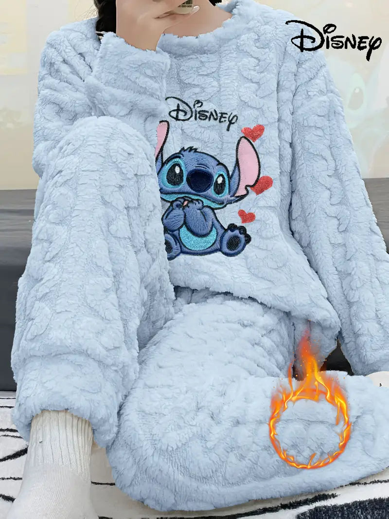 Trend Autumn-Winter New  Classic Plush Pajama Set,