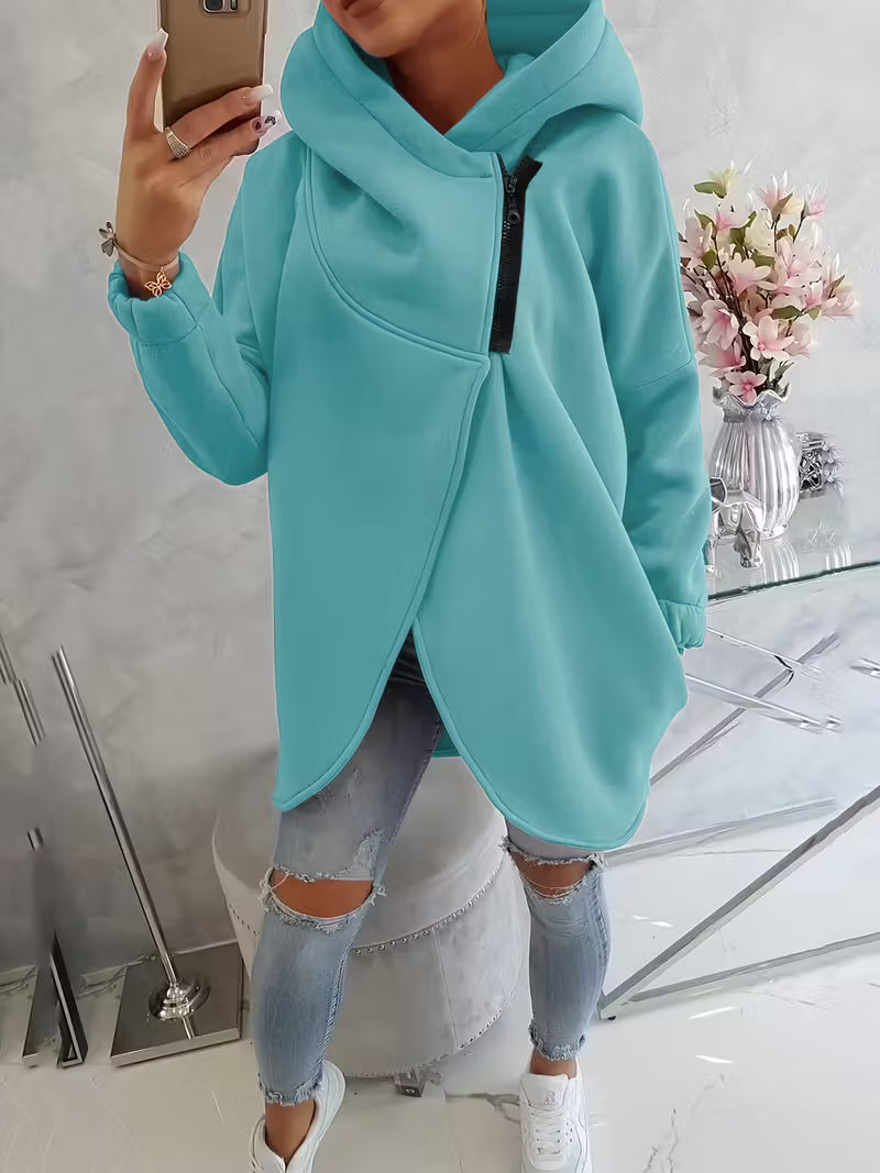 Women'S Casual Hooded Jacket