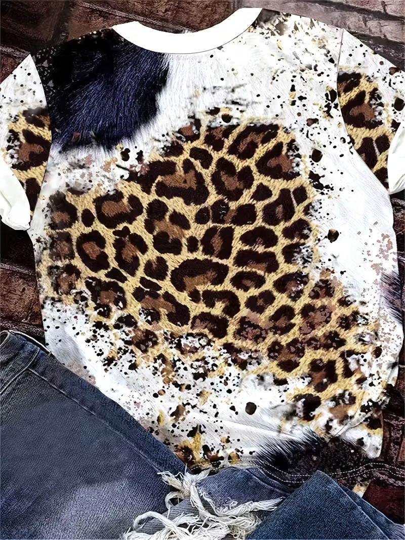 Women'S Vintage Leopard Print