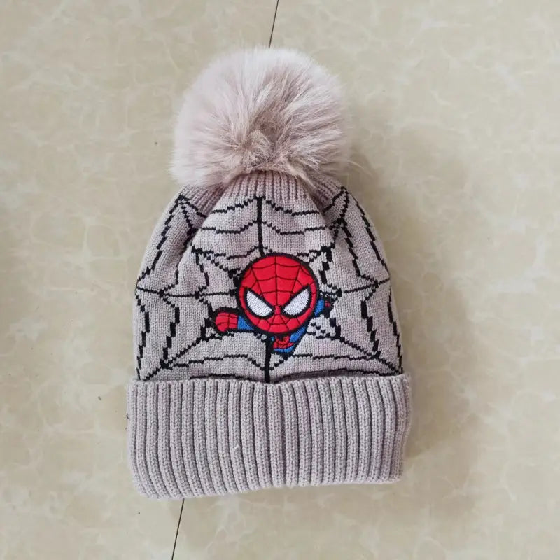 Men's Spider-Man Logo & Spider-Symbols Knit