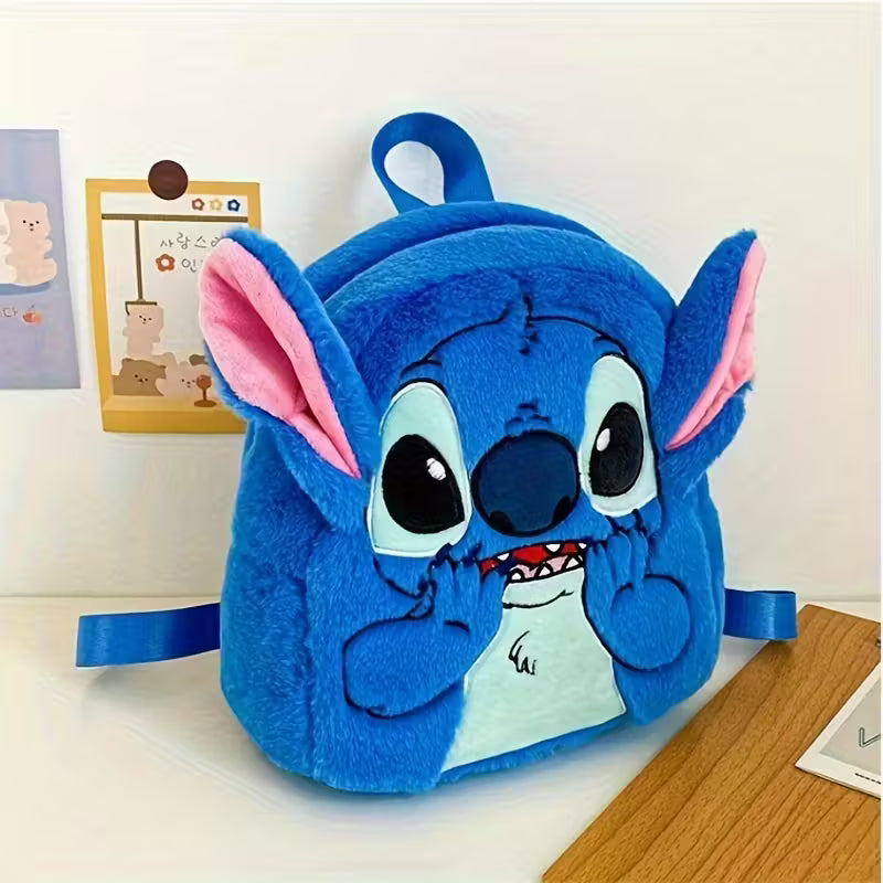 Disney Stitch Plush Backpack,