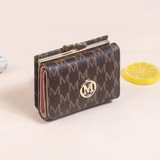 Elegant Women's Mini Trifold Wallet