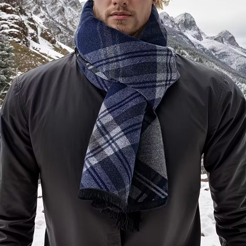 Men's Winter Warm wool Scarf