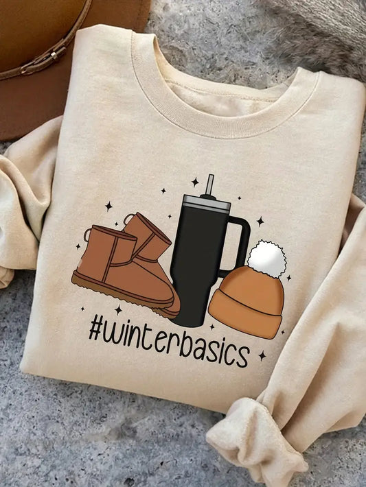 Women'S Cozy Winter Sweatshirt