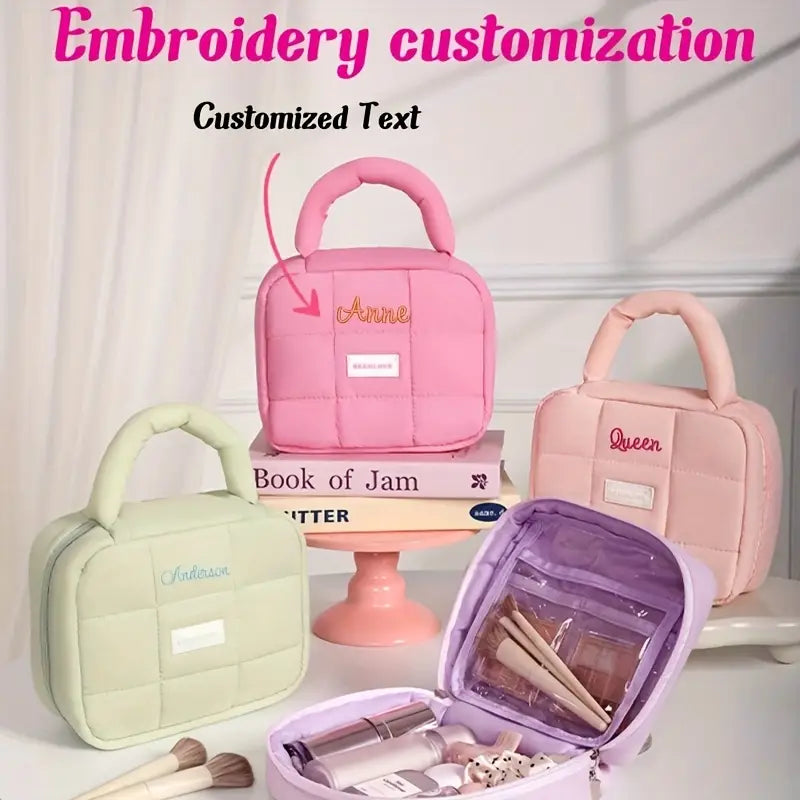 Personalized Makeup Bag Custom Name/Initials