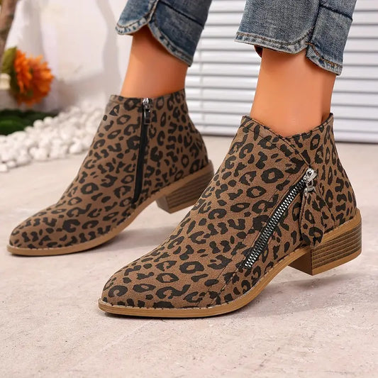 Women's Chunky heel ankle boots