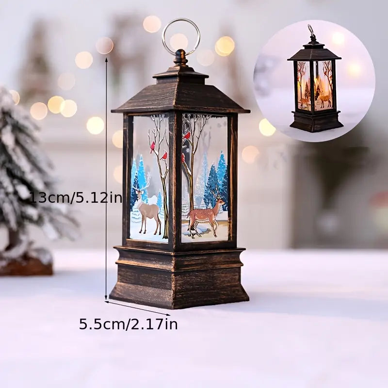 3pcs Vintage Christmas LED Candle Lights