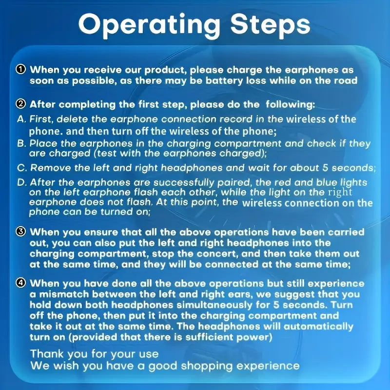 Wireless Earbuds with Charging Case