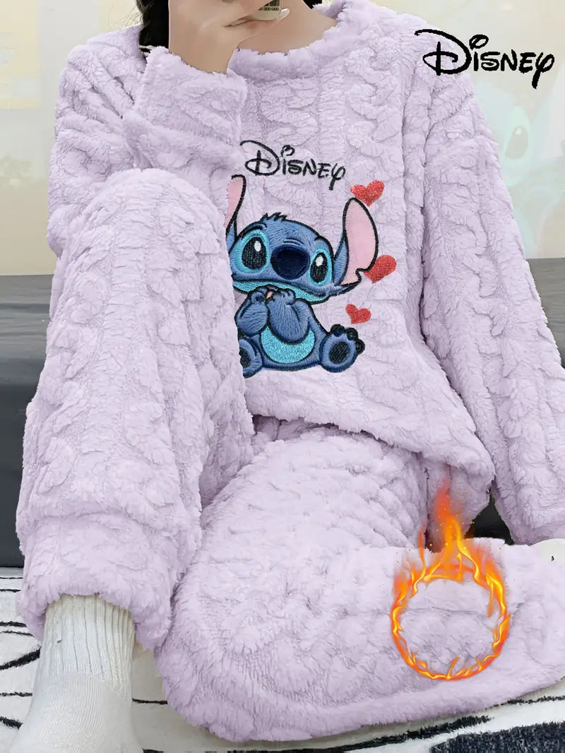 Trend Autumn-Winter New  Classic Plush Pajama Set,