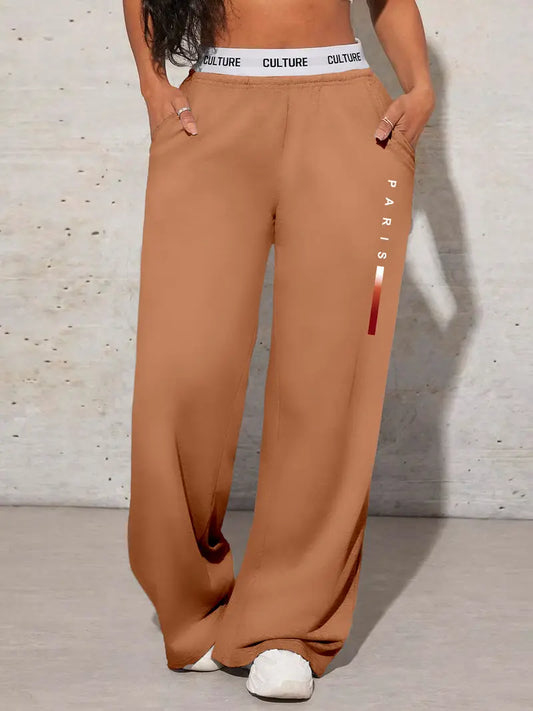 High-Waist Wide-Leg Pants