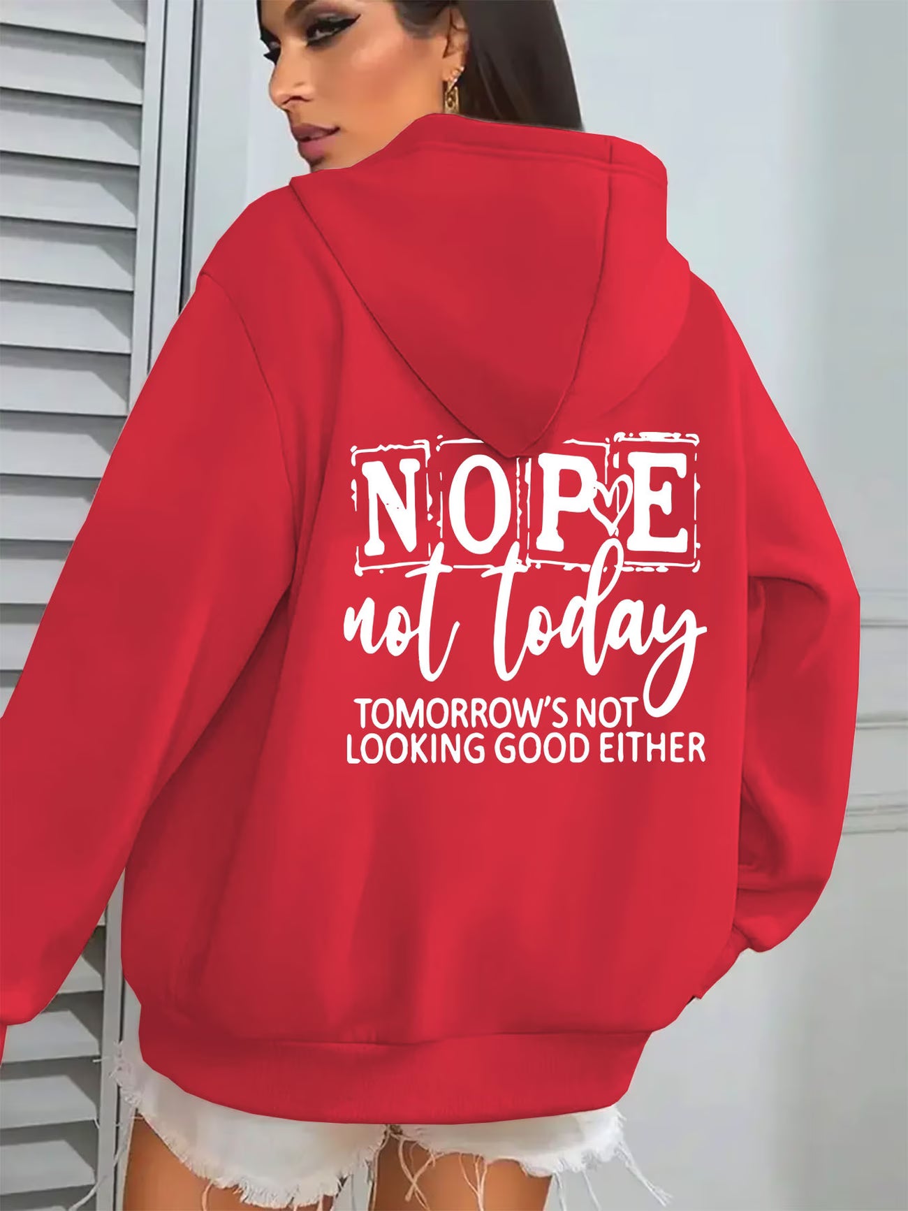 Oversized Hooded Sweatshirt