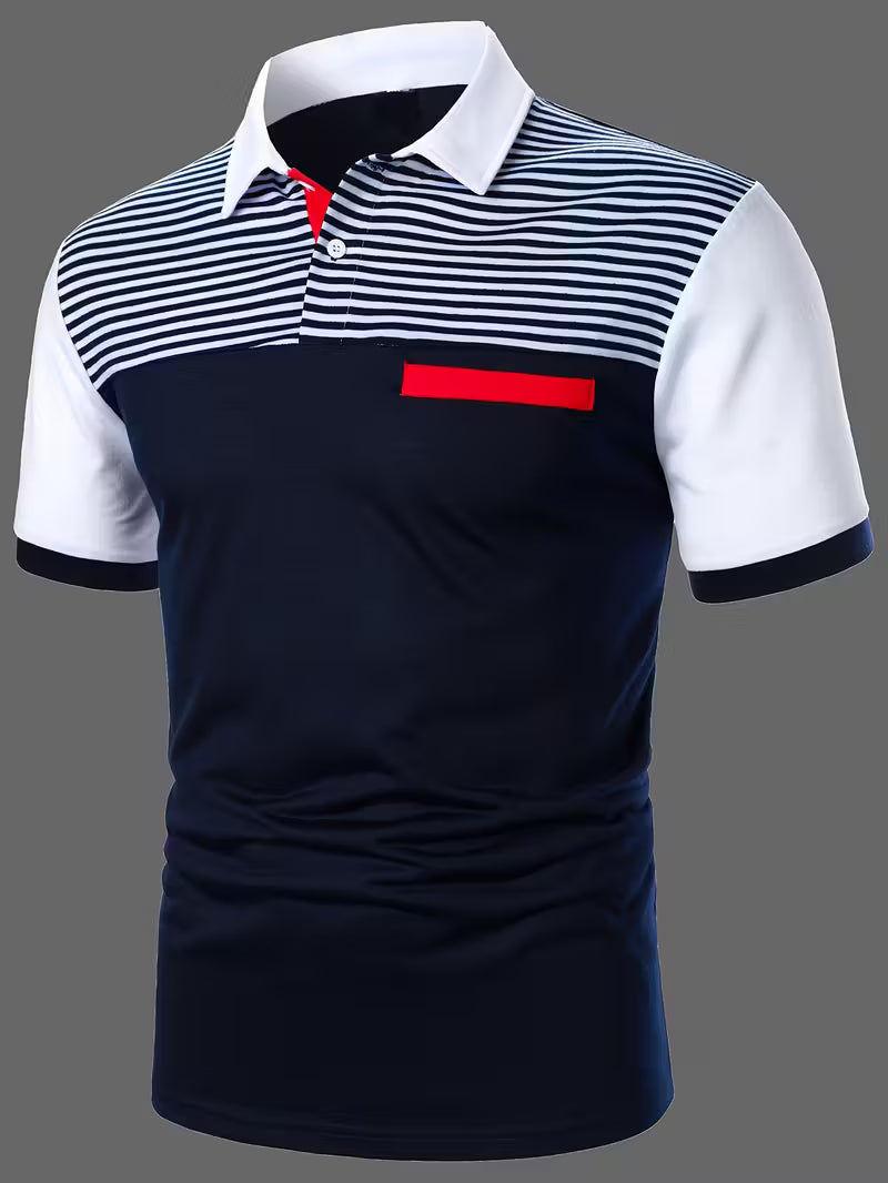 Men'S Casual Summer Polo Shirt