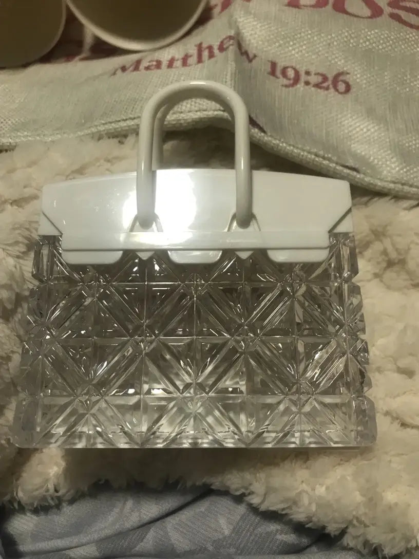 Crystal-Effect LED Table Lamp & Bedside Night Light