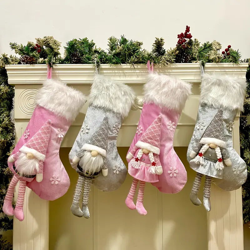 1pc Christmas  Gnome Leg Warmers