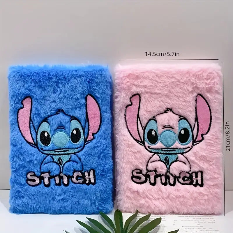 1pc Stitch Plush Notebook