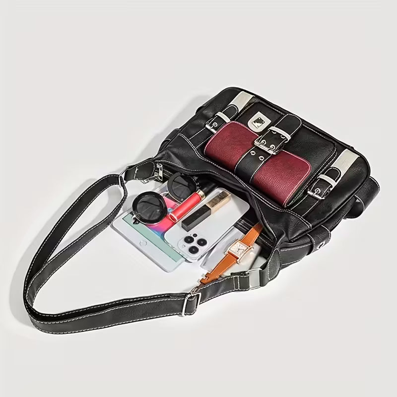 Women's Retro Urban Crossbody Tote Bag