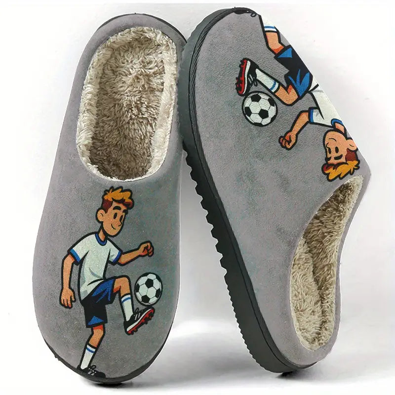 Unisex Plush Slippers,