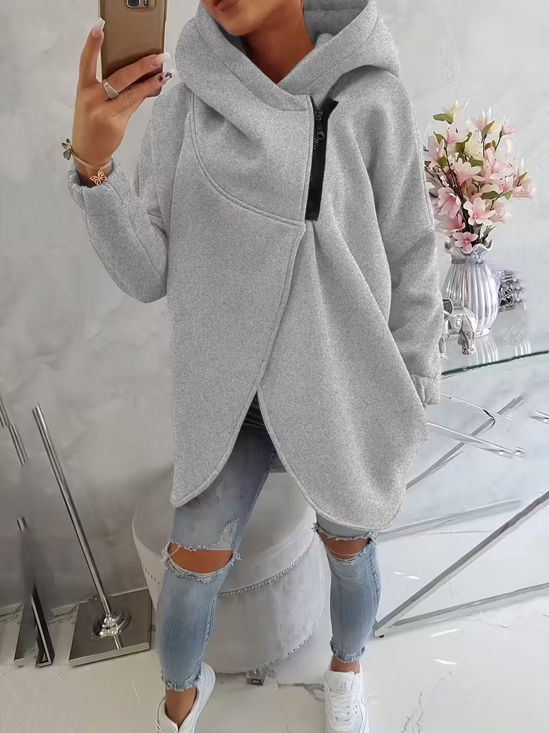 Women'S Casual Hooded Jacket