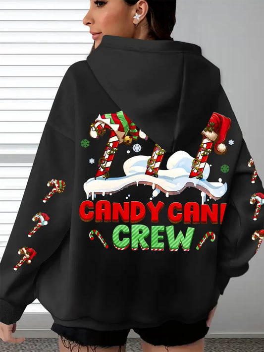 Women'S Plus Size Christmas Hoodie