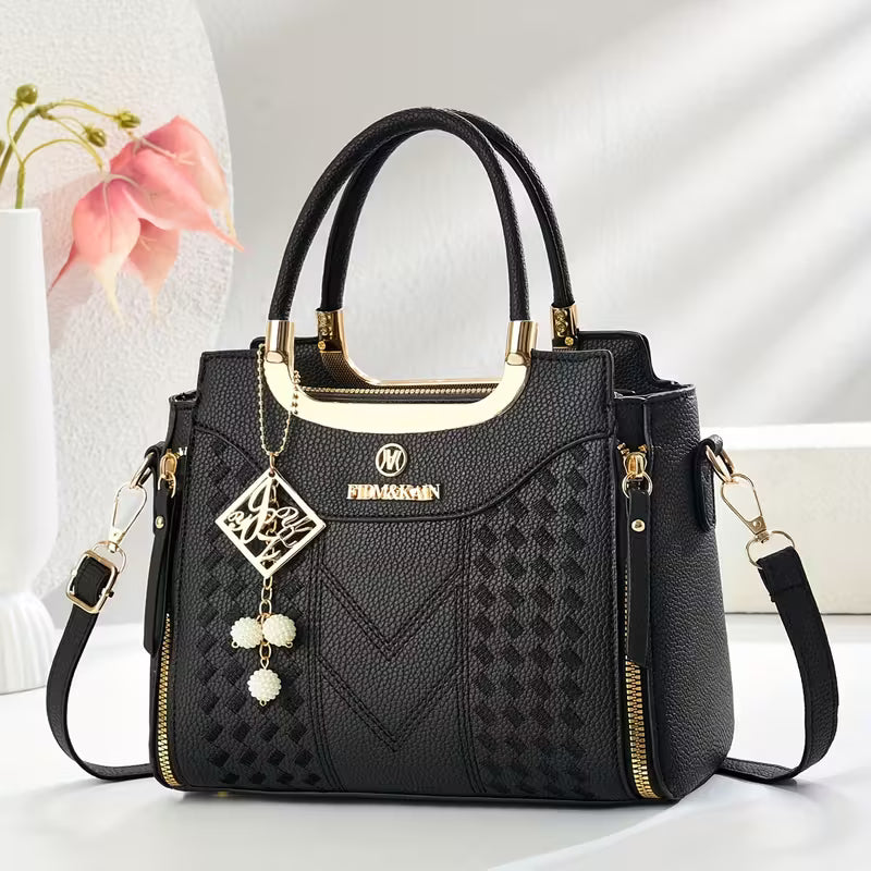 Women'S Elegant Handbag - Convertible Crossbody/Clutch Purse with Adjustable Strap