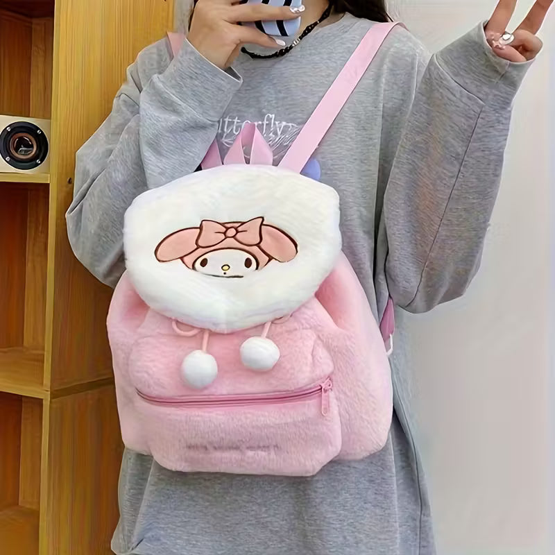 Hello Kitty & Kuromi Cute Anime Backpack