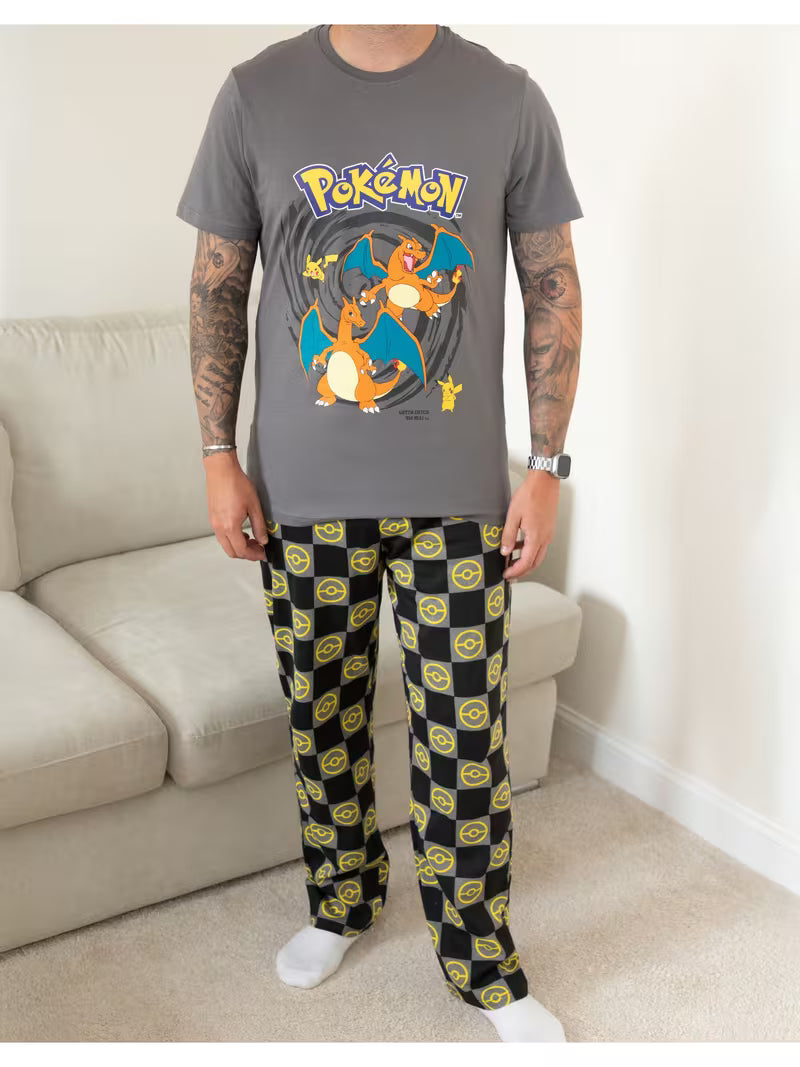 Pokémon Charizard & Pikachu Mens