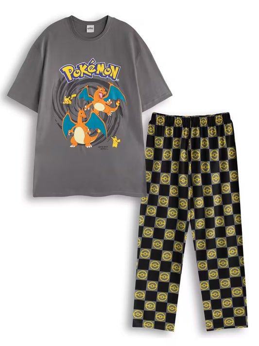Pokémon Charizard & Pikachu Mens
