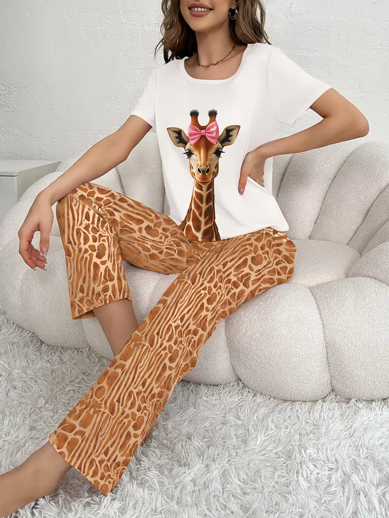 Women's Casual Pajama Set,