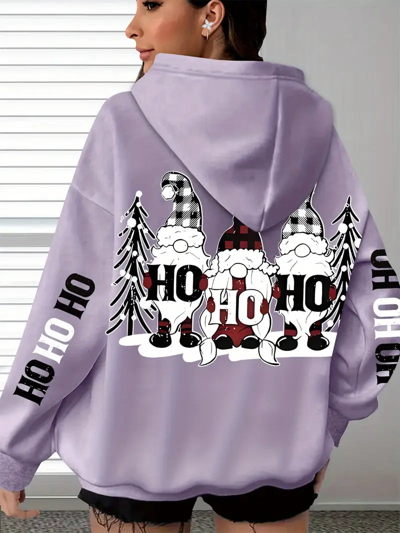Women's Plus Size Christmas Hoodie