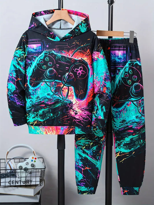 [Full Print Hoodie Set