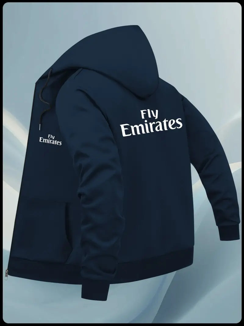 Men'S Casual Hooded Jacket