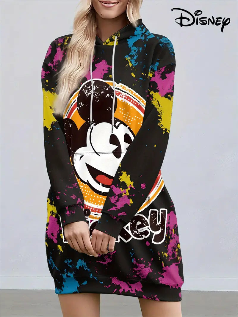 Disney Licensed Women'S Clothing, Long Hooded Sweatshirt
