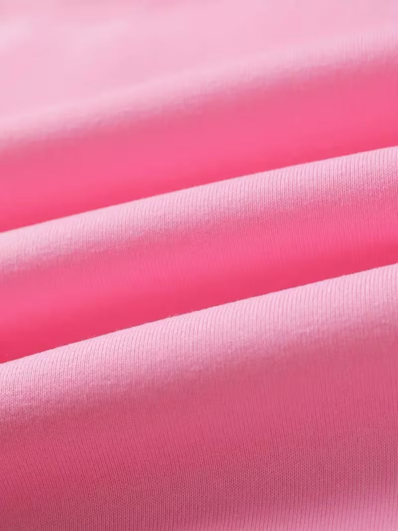 Women's pink Fleece-Lined Oversized Hoodie