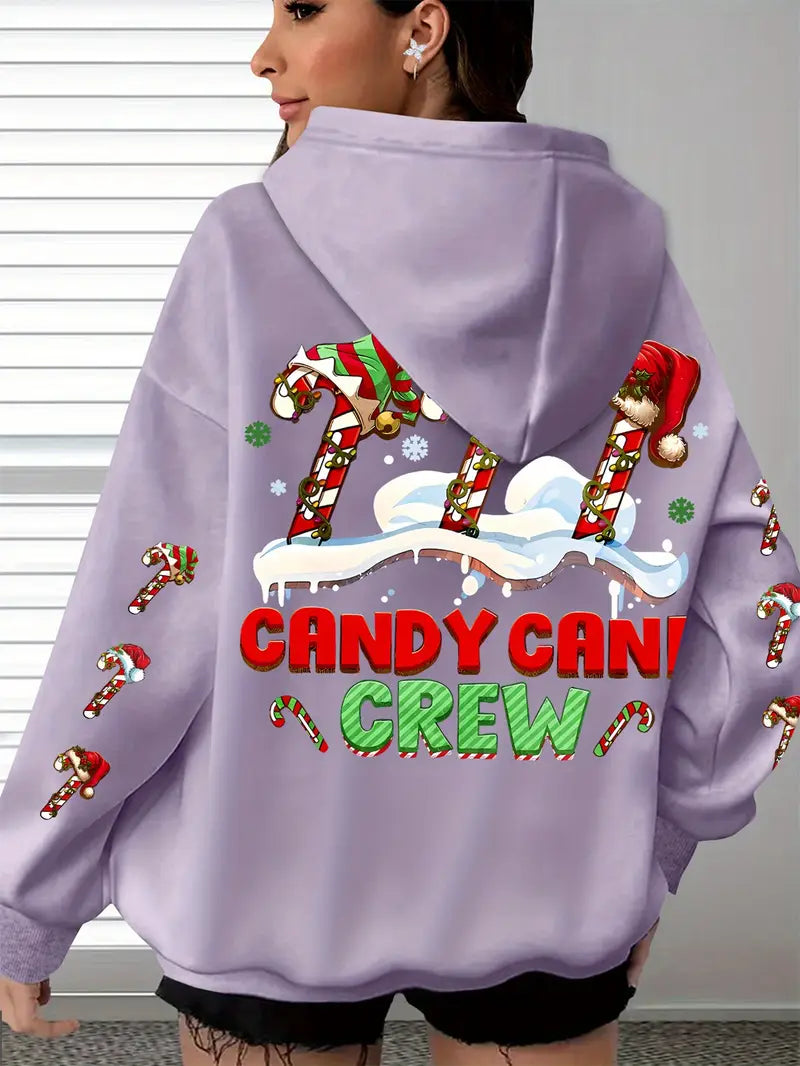Women'S Plus Size Christmas Hoodie