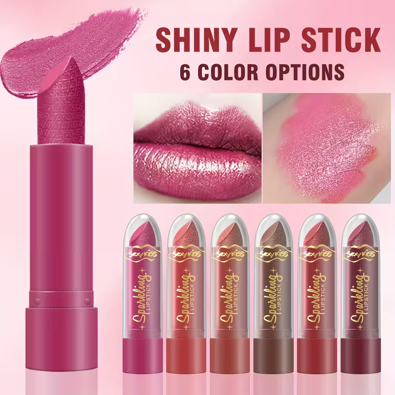 X 6-Pack Sparkling Lipstick Set,