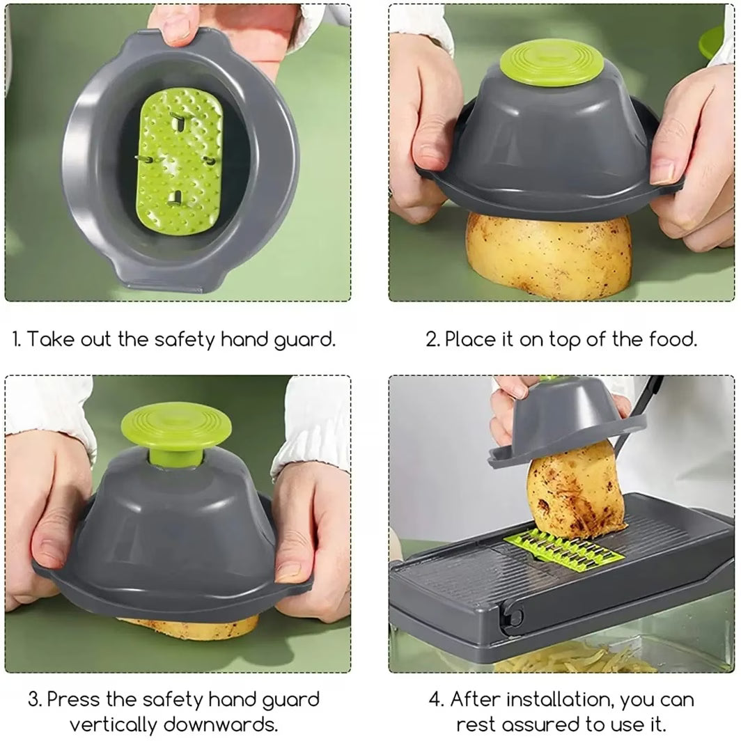Kitchen Vegetable Food Slicer Chopper Cutter,