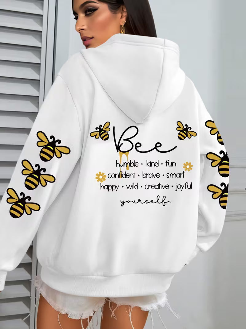 Women'S bee  Hoodie