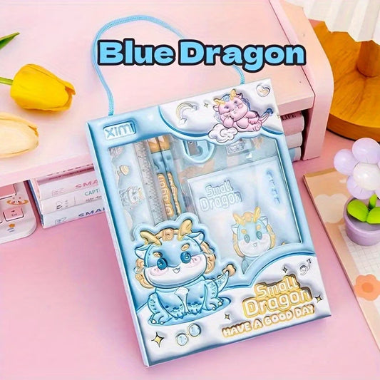 Cartoon Stationery Gift Box Set 6-in-1