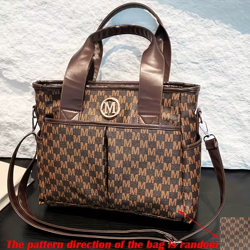 Perfect Lily Women's Houndstooth Shoulder Bag