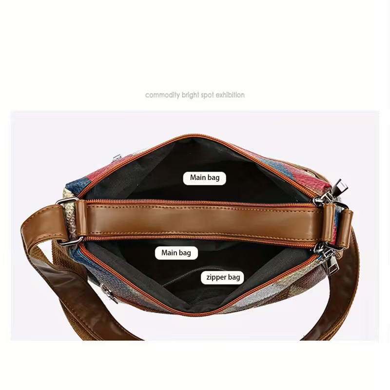 Women's Large Capacity Crossbody Tote Bag