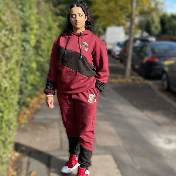 HashtagX-1 Tracksuit - Maroon