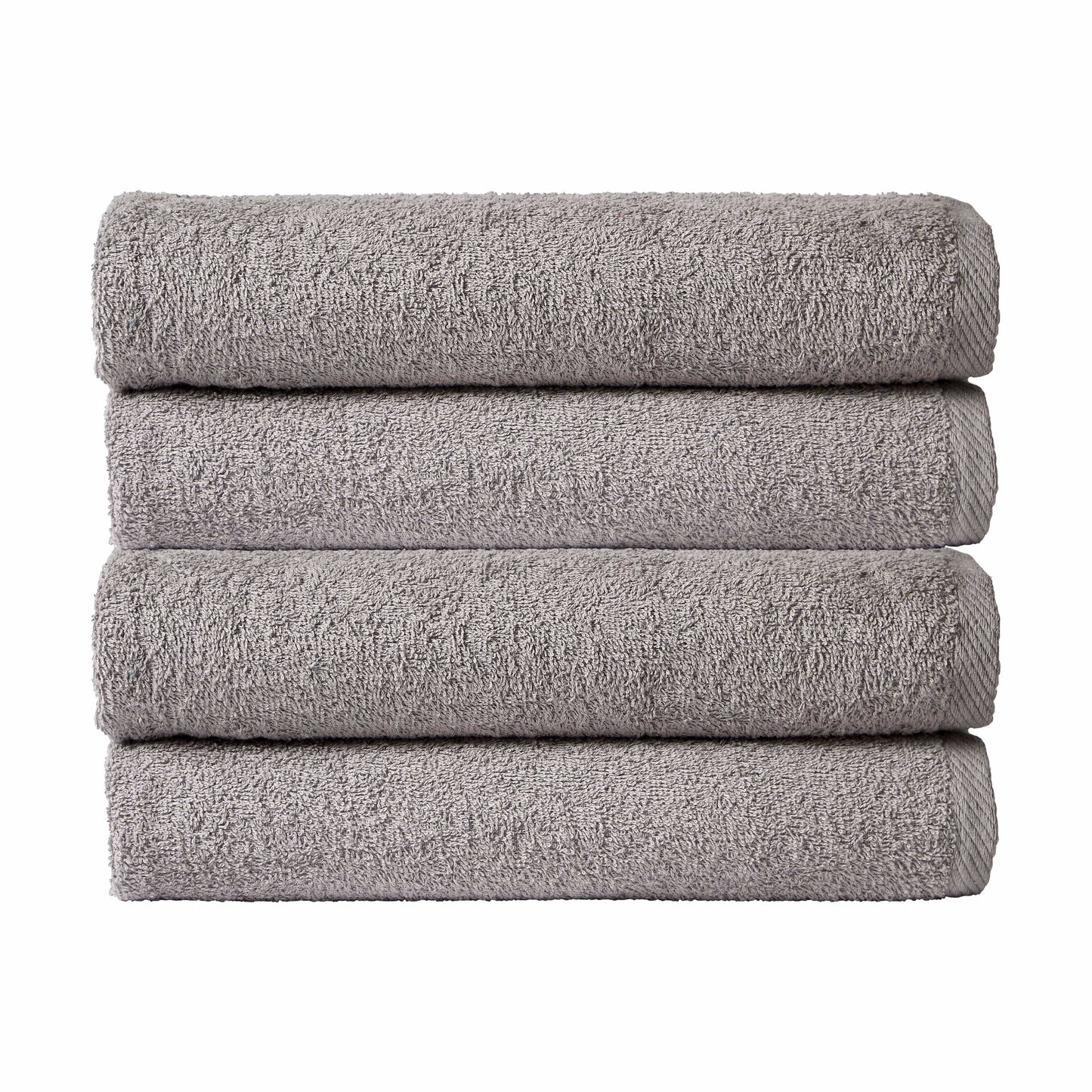 Pack of 4 Large Quick-Drying Lightweight Easycare Indus Valley Cotton Bath Sheets 80x140cm for Home Travel Gym Holidays Multiple Colours by OLIVIA ROCCO