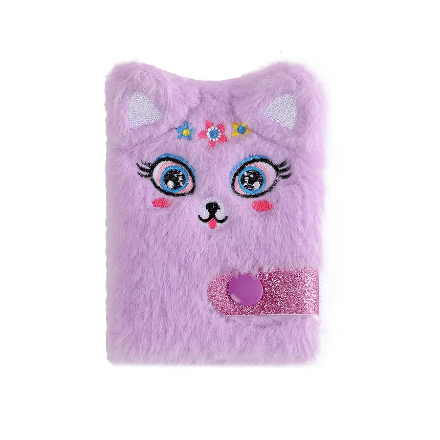 1 Piece Animal Class Learning School Plush Casual Cute Notebook