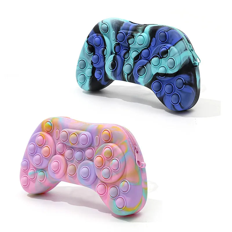 Gamepad Silica Gel School Cute Pencil Case