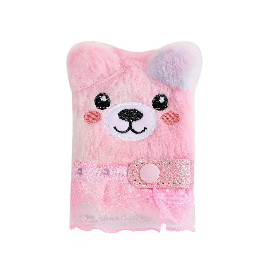 1 Piece Animal Class Learning School Plush Casual Cute Notebook