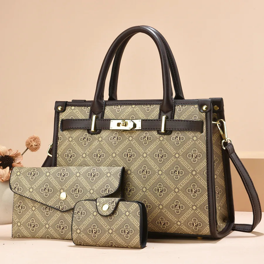 New Women's Bag Women's Large Capacity Handbag  Shoulder Crossbody Bag