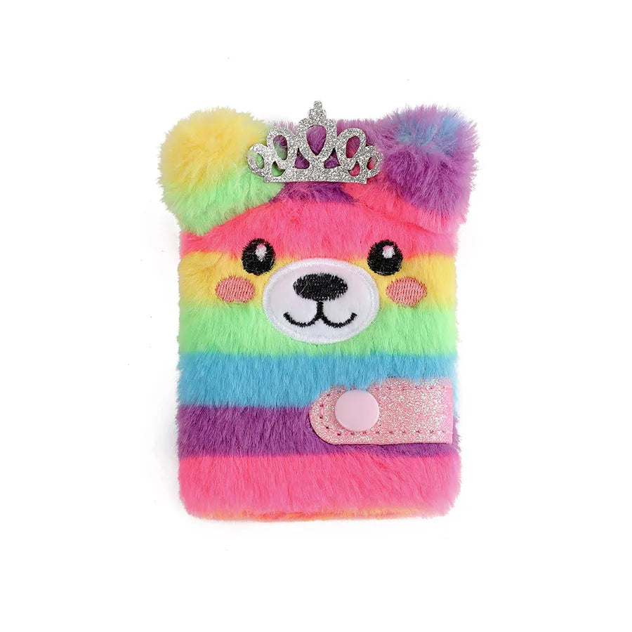 1 Piece Animal Class Learning School Plush Casual Cute Notebook
