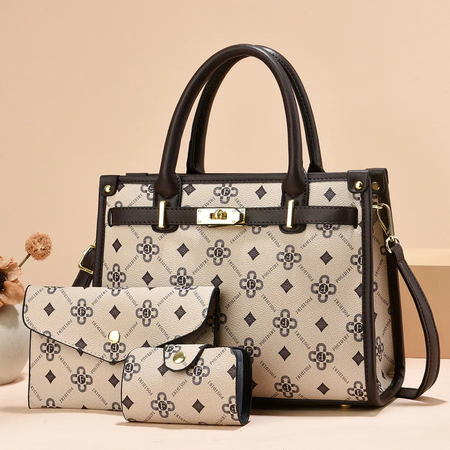 New Women's Bag Women's Large Capacity Handbag  Shoulder Crossbody Bag