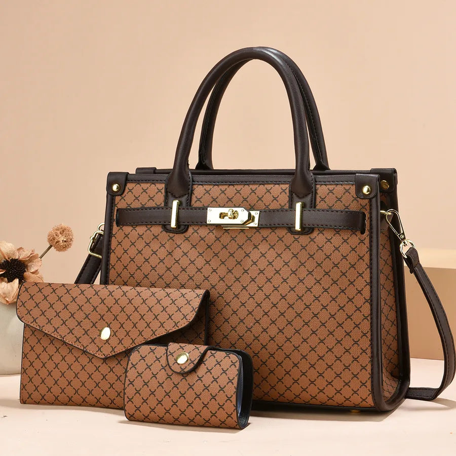 New Women's Bag Women's Large Capacity Handbag  Shoulder Crossbody Bag